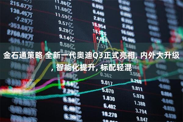 金石通策略 全新一代奥迪Q3正式亮相, 内外大升级, 智能化提升, 标配轻混